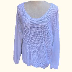 LANE BRYANT Fish-Net Weave Sweater - 18/20
